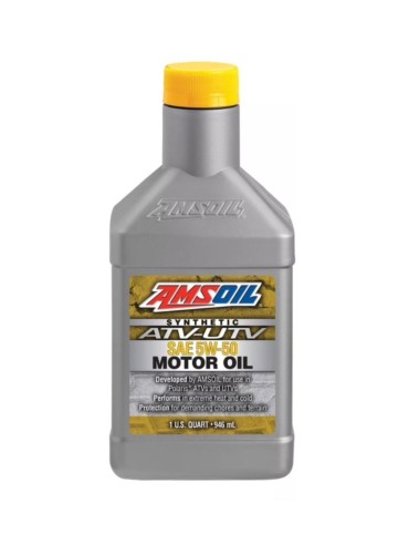 ACEITE AMSOIL 5W-50 ATV/UTV SYNTHETIC MOTOR OIL 946ML