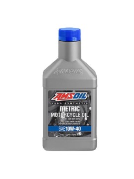 ACEITE AMSOIL 10W-40 METRIC 100% SYNTHETIC MOTORCYCLE OIL 946ml