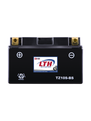BATERIA CTZ10S-BS 8.6AH 160CCA LTH (151L/87W/92H)
