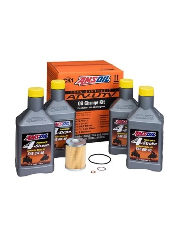 KIT ACEITE AMSOIL 0W-40 ATV/UTV SYNTHETIC Y FILTRO CAN-AM MAVERICK X3 (17-20)